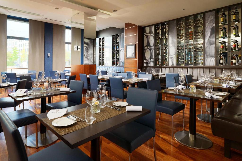 Posezení v ubytování Berlin Marriott Hotel