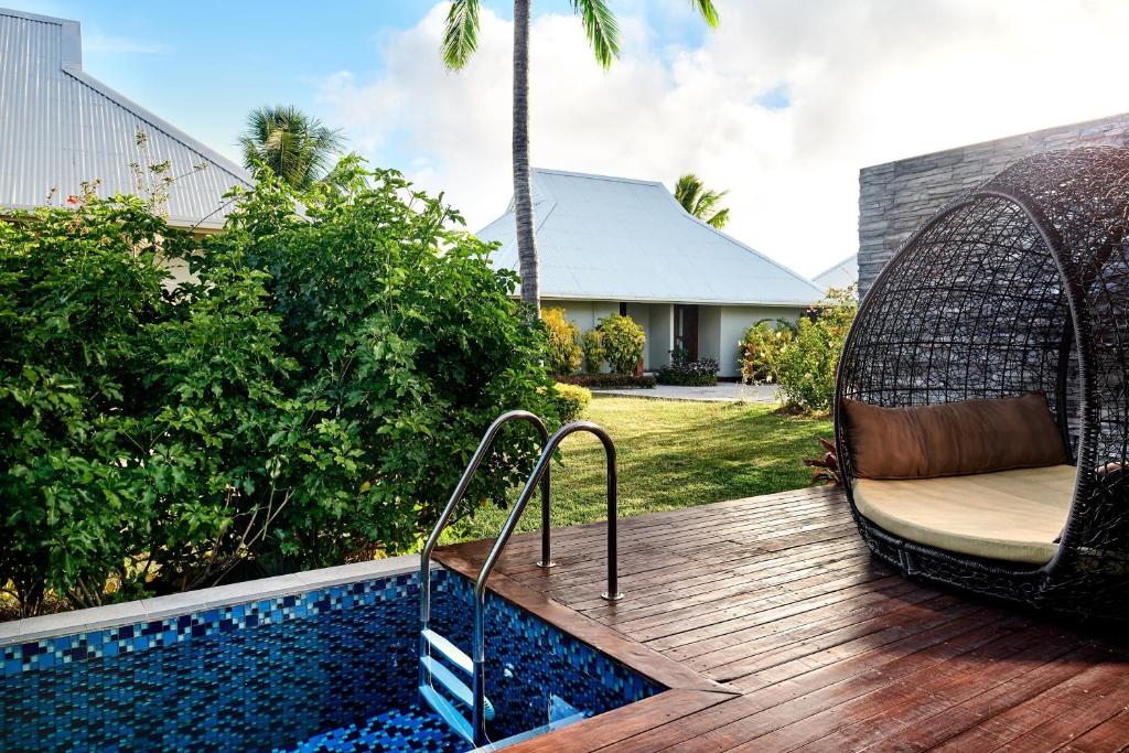 Bazén v ubytování Sheraton Resort & Spa, Tokoriki Island, Fiji nebo v jeho okolí