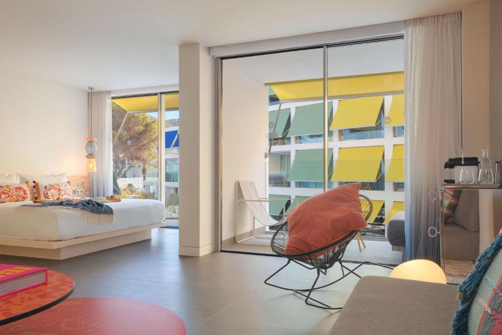 W Ibiza - Suite Fantástica Con Vista Al Mar Y Balcón