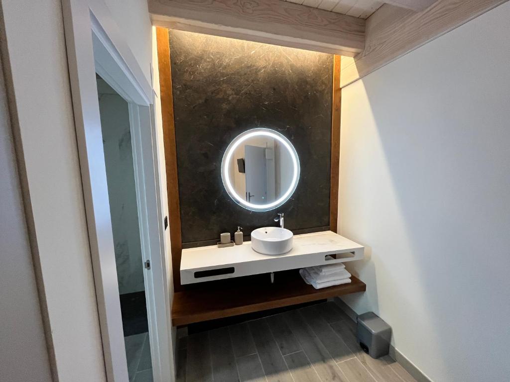 Koupelna v ubytování HOTEL RURAL BASQUE IRATI