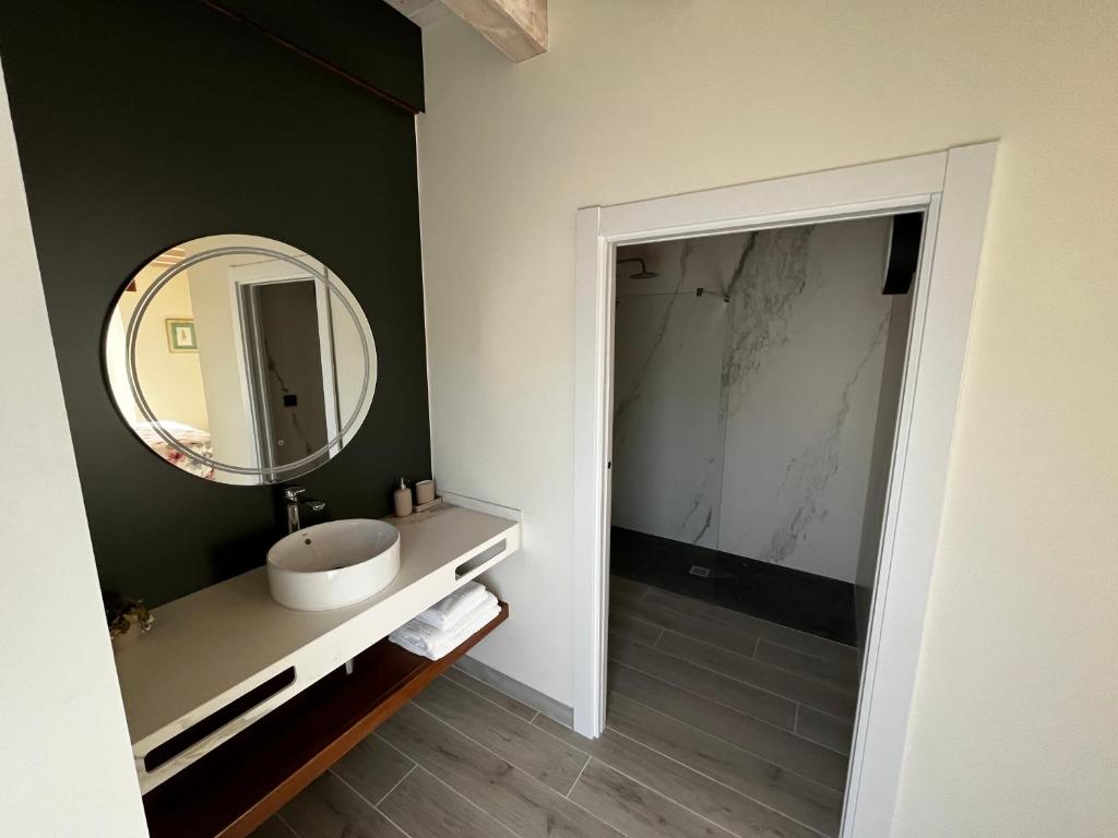 Koupelna v ubytování HOTEL RURAL BASQUE IRATI