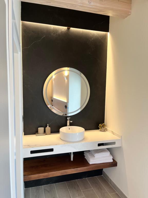 Koupelna v ubytování HOTEL RURAL BASQUE IRATI