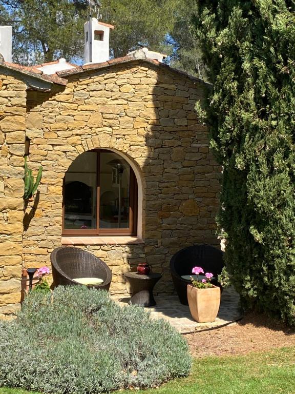 Zahrada ubytování Une Pause en Provence