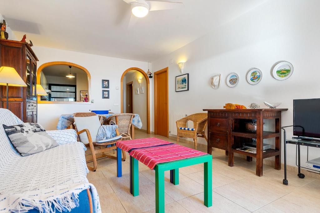 A television and/or entertainment centre at Costa Linda 109
