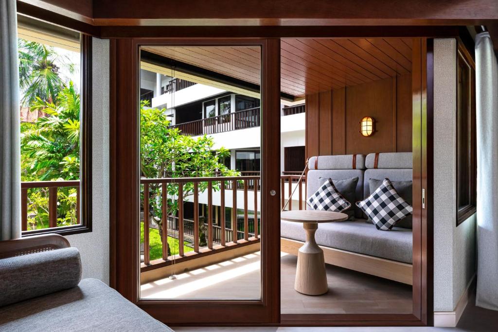 Balkón nebo terasa v ubytování The Laguna, A Luxury Collection Resort & Spa, Nusa Dua, Bali