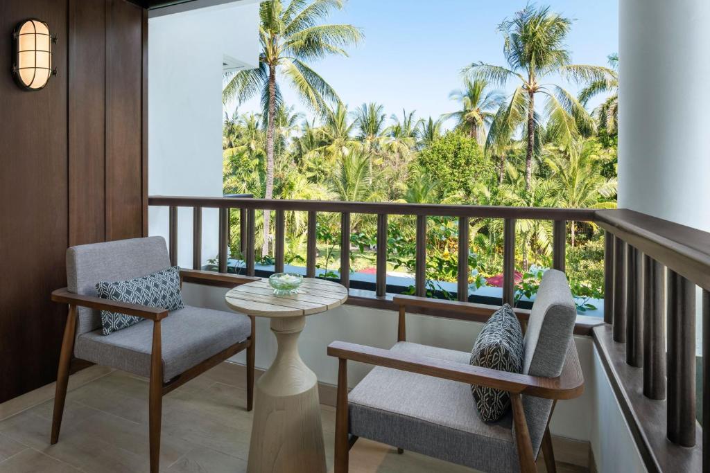 Balkón nebo terasa v ubytování The Laguna, A Luxury Collection Resort & Spa, Nusa Dua, Bali