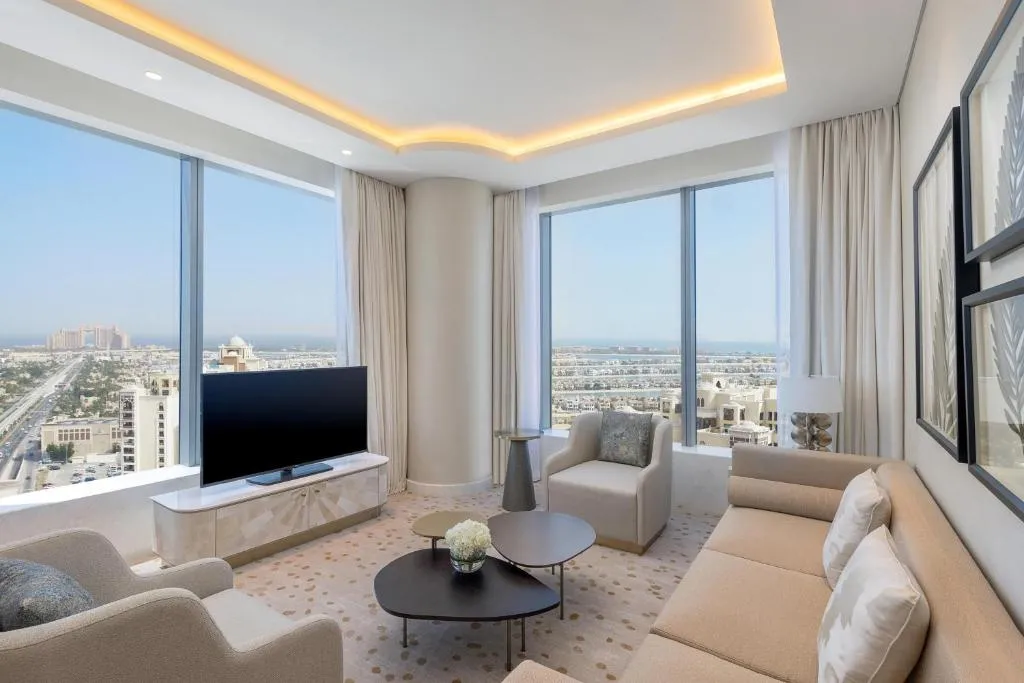 Grand Deluxe Suite with Sea View, KYMA beach access, Signature St. Regis Butler Service