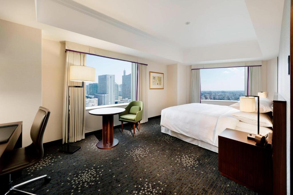 Yokohama Bay Sheraton Hotel and Towers - Deluxe, Clubniveau, Logeerkamer, 1 King, City View