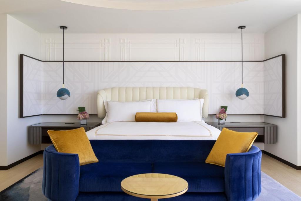 Postel nebo postele na pokoji v ubytování The Ritz-Carlton, South Beach