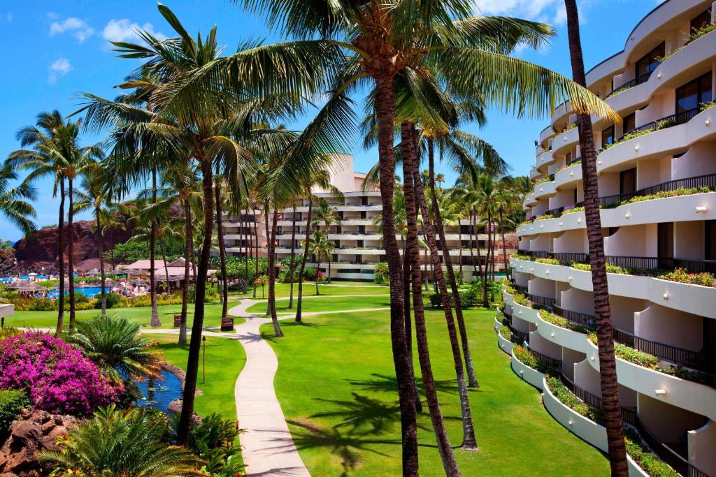 Zahrada ubytování Sheraton Maui Resort & Spa