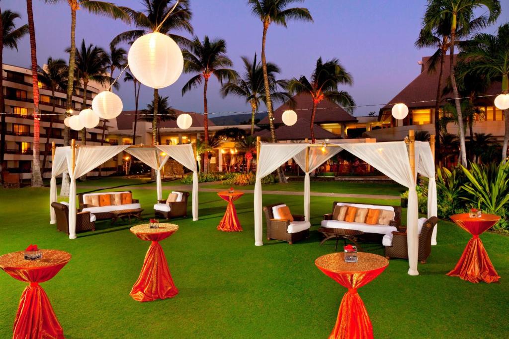 Zahrada ubytování Sheraton Maui Resort & Spa