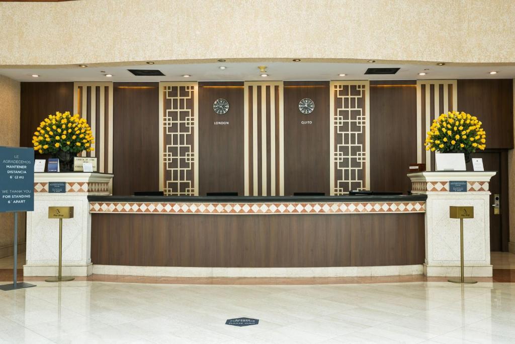 Vstupní hala nebo recepce v ubytování JW Marriott Quito