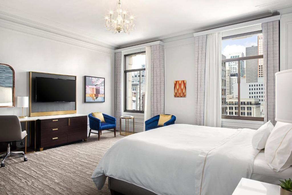 The Westin St. Francis San Francisco on Union Square - 公园景观套房，1间卧室较大的套房，地标