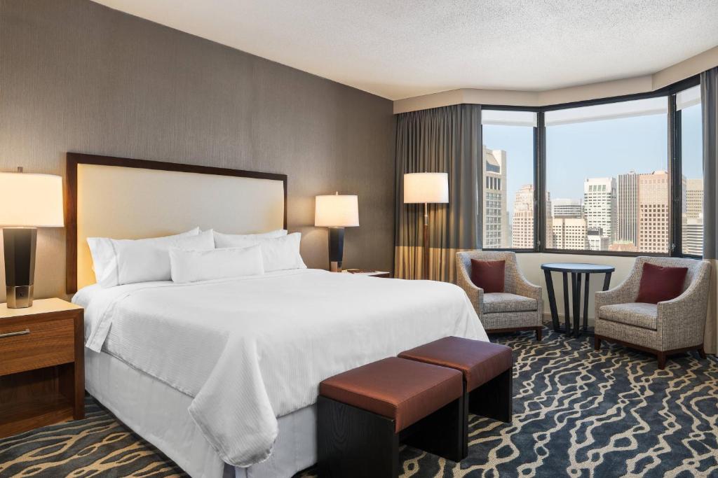 The Westin St. Francis San Francisco on Union Square - Grand Deluxe，客房，1国王，城市景观