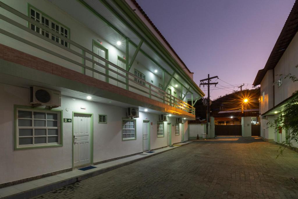 O edifício em que a pousada se localiza