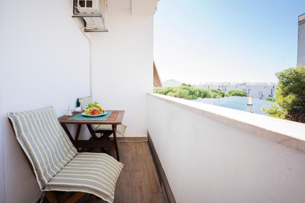 Balkón nebo terasa v ubytování Apartment Suzy