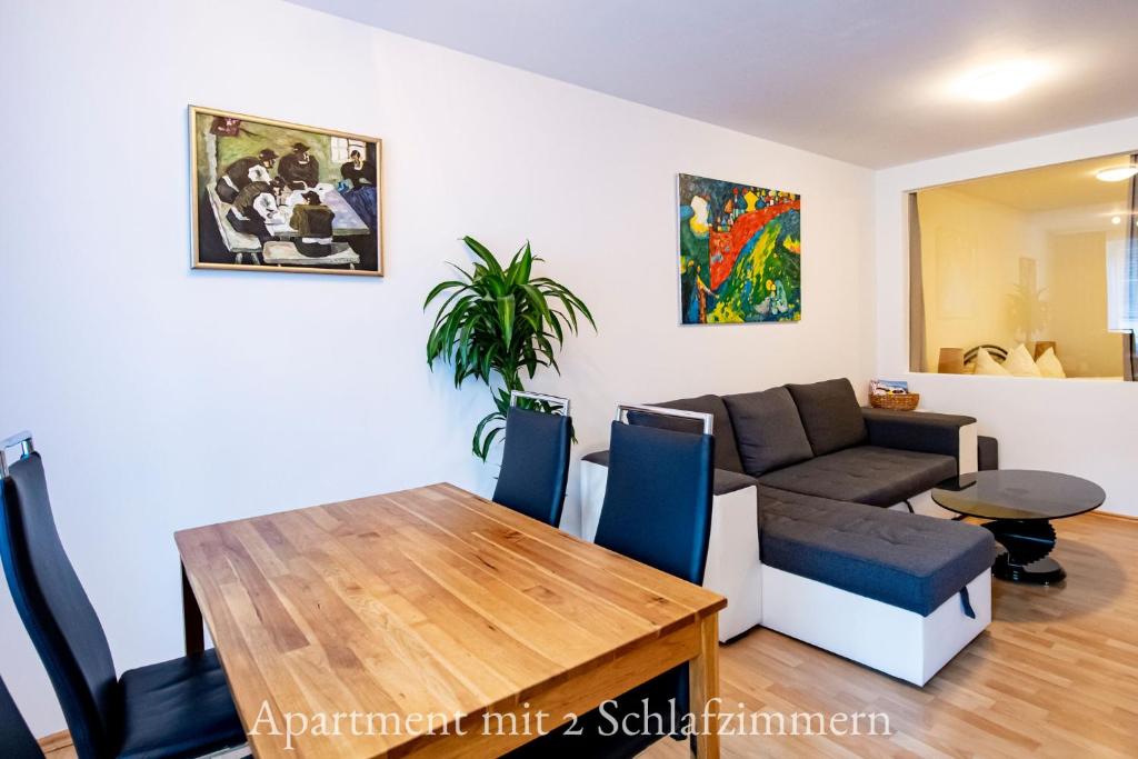 Posezení v ubytování Astoria Apartments