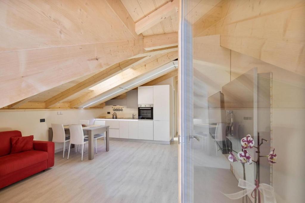 Kuchyň nebo kuchyňský kout v ubytování CASA PARE' B&B