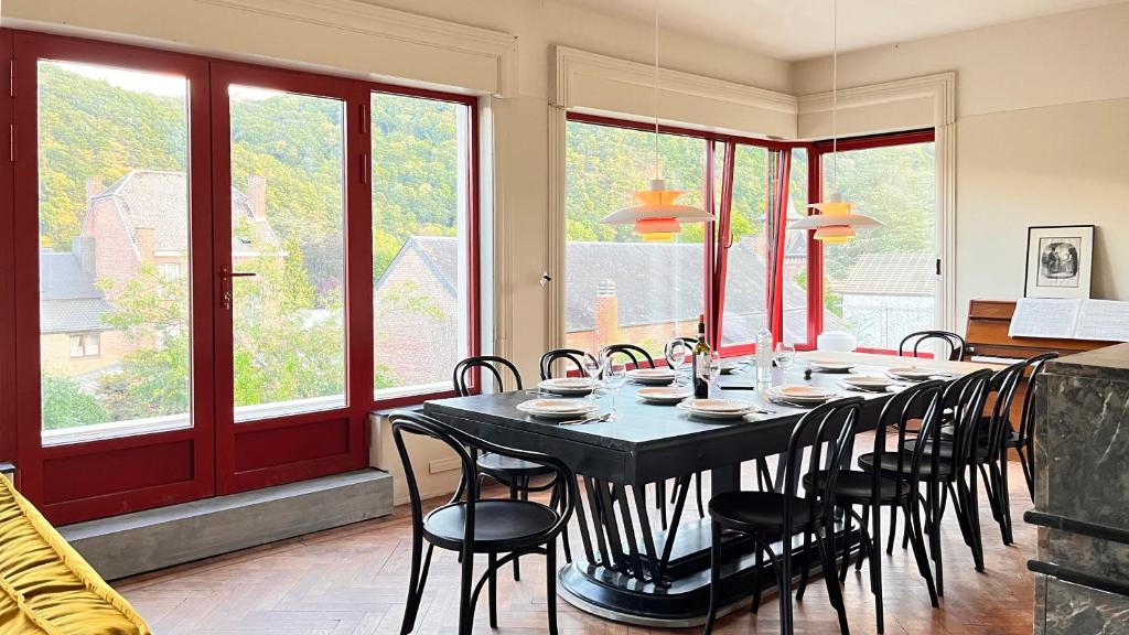 Istumisnurk majutusasutuses Villa Michaux