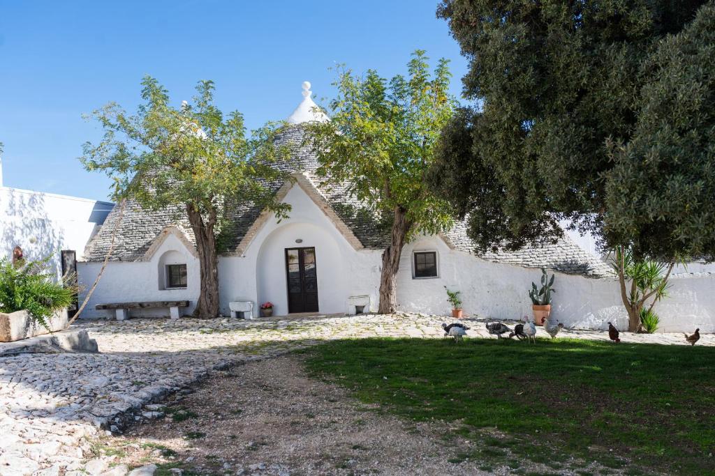 Zahrada ubytování Masseria Tagliente