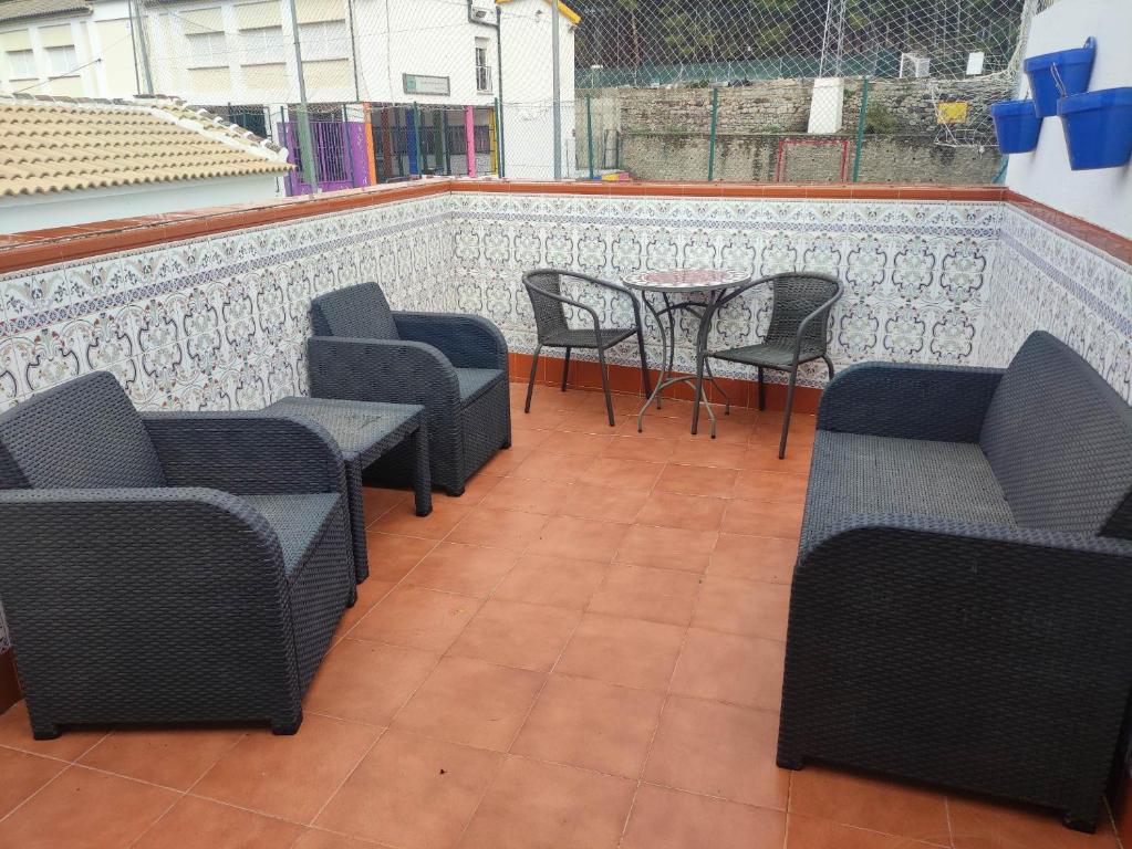 Posezení v ubytování Casa Blanca w sercu Andaluzji / Finca / Village House