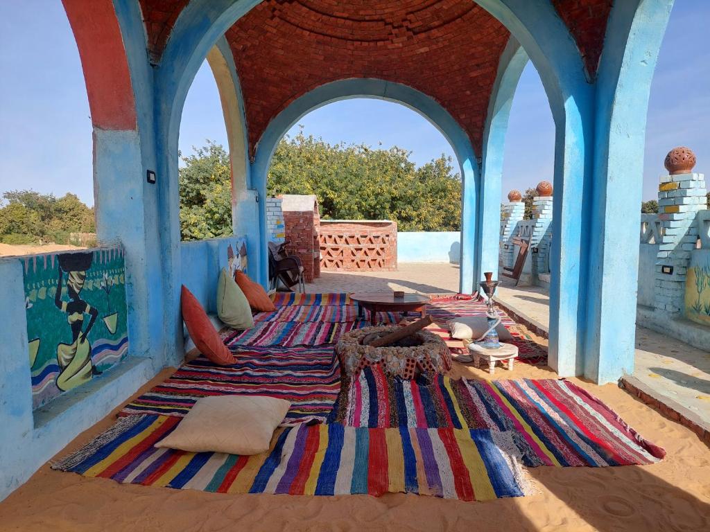 Posezení v ubytování Mostafa guesthouse