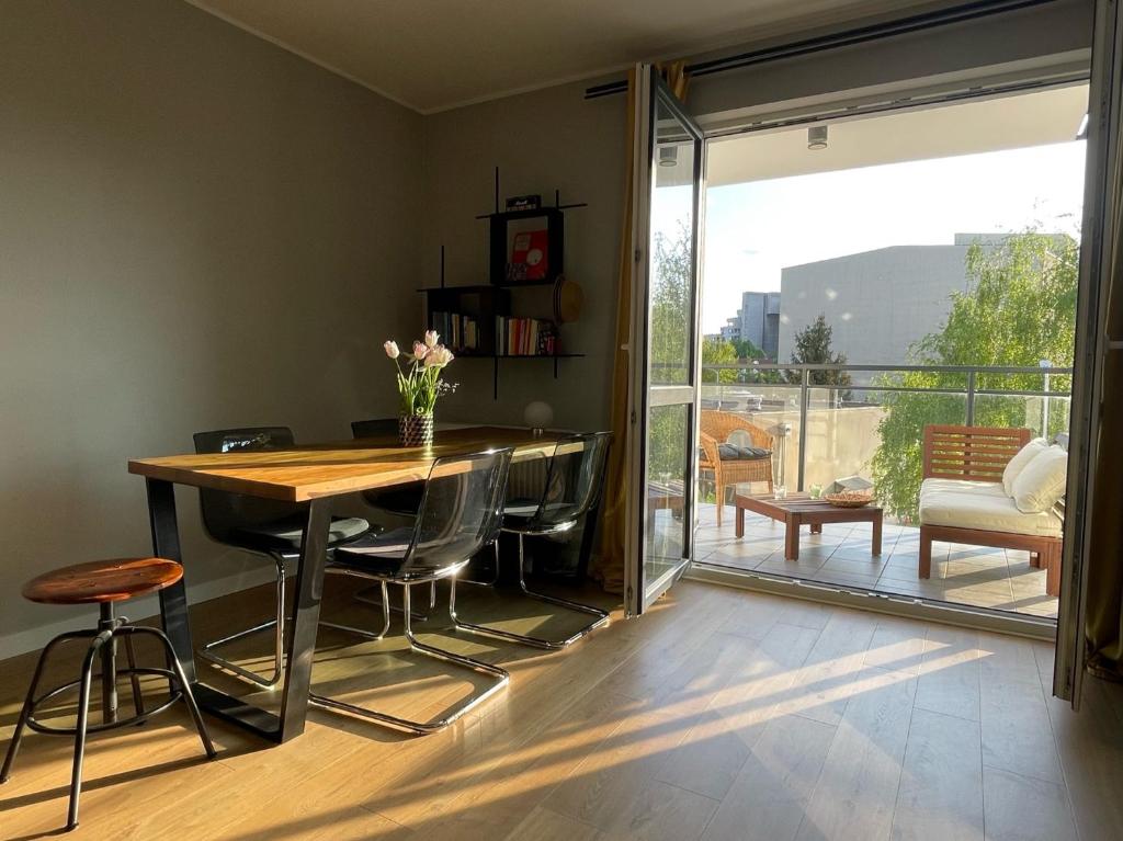 Výhľad na hory alebo výhľad na hory priamo z apartmánu