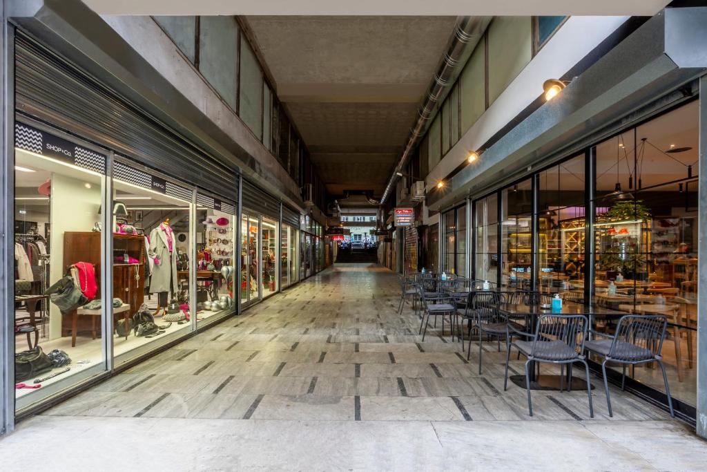 Reštaurácia alebo iné gastronomické zariadenie v ubytovaní Habitat 29 A