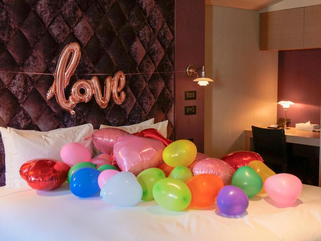 Postel nebo postele na pokoji v ubytování PETALS TOKYO - Floating Hotel