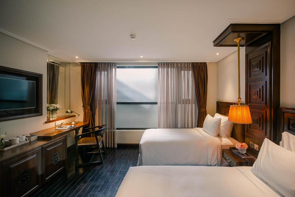 Phòng Superior 2 Giường Đơn (Không có Tầm nhìn)