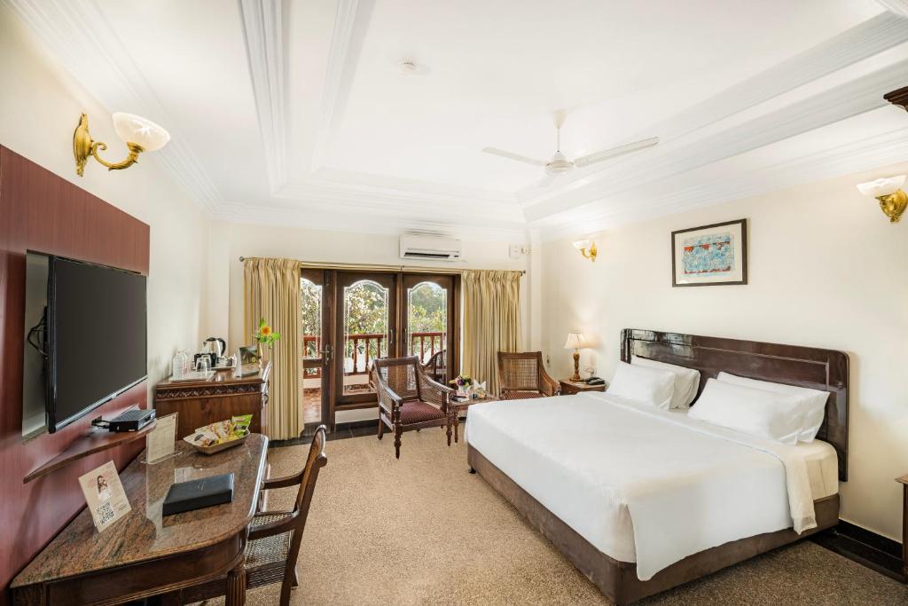 GReaT Trails Riverview Thanjavur By GRT Hotels - Sala Da Giardino Con Vista Sul Fiume