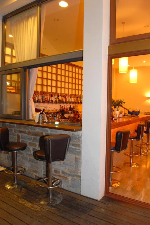 Posezení v ubytování Karystion Hotel
