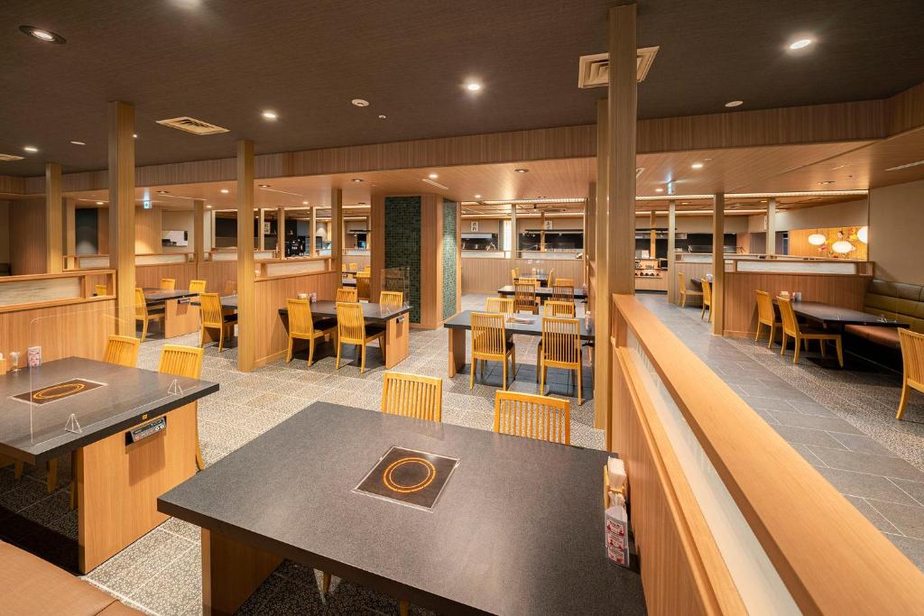Restaurace v ubytování Grandvrio Hotel Unazukionsen