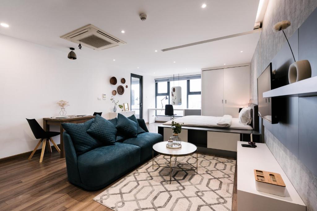 D'LEROI SOLEIL- TAY HO- NEAR WESTLAKE IN HA Noi - Студия с озером View