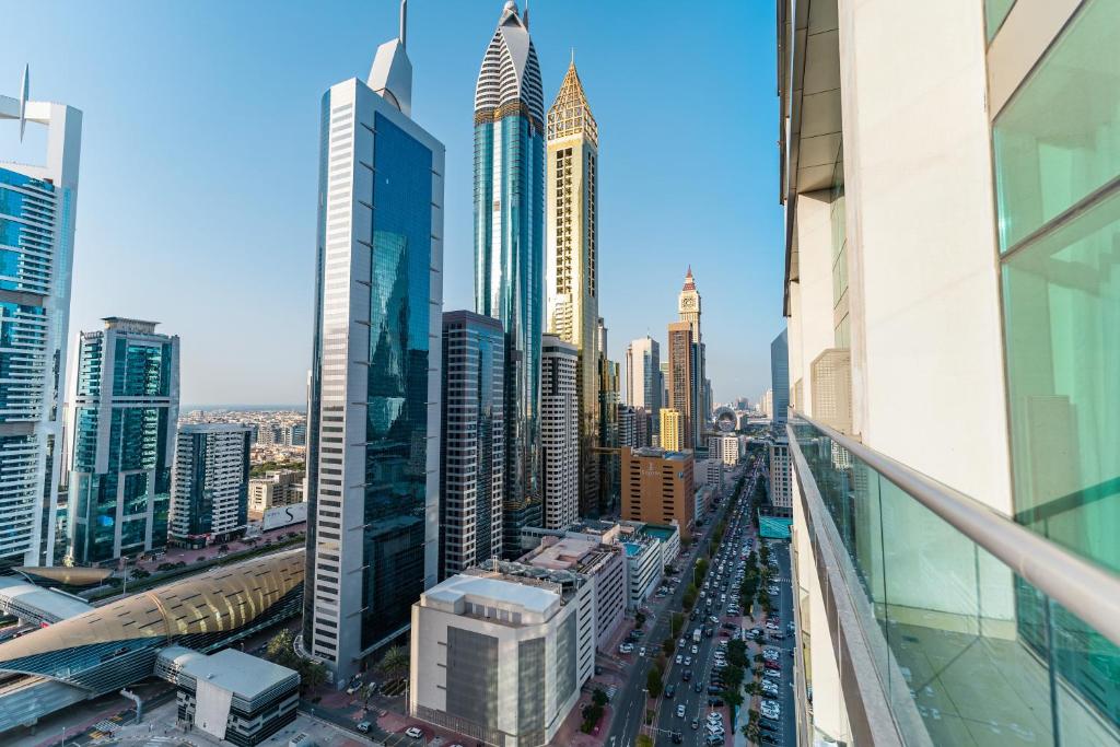 Double Ceiling 1 Bed Duplex in DIFC next Metro