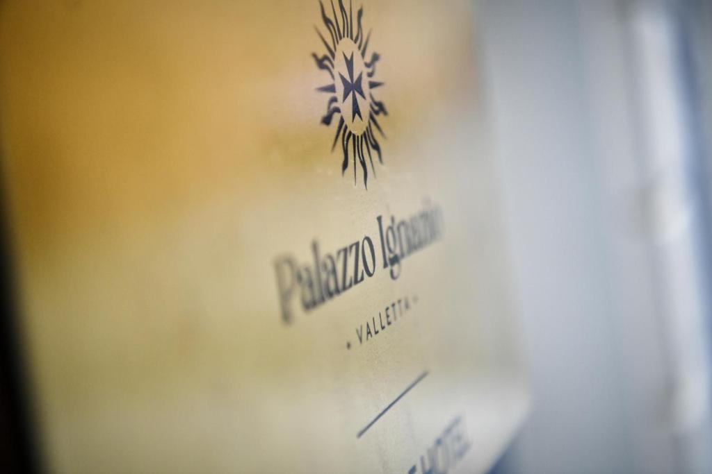 Certifikát, hodnocení, plakát nebo jiný dokument vystavený v ubytování Palazzo Ignazio