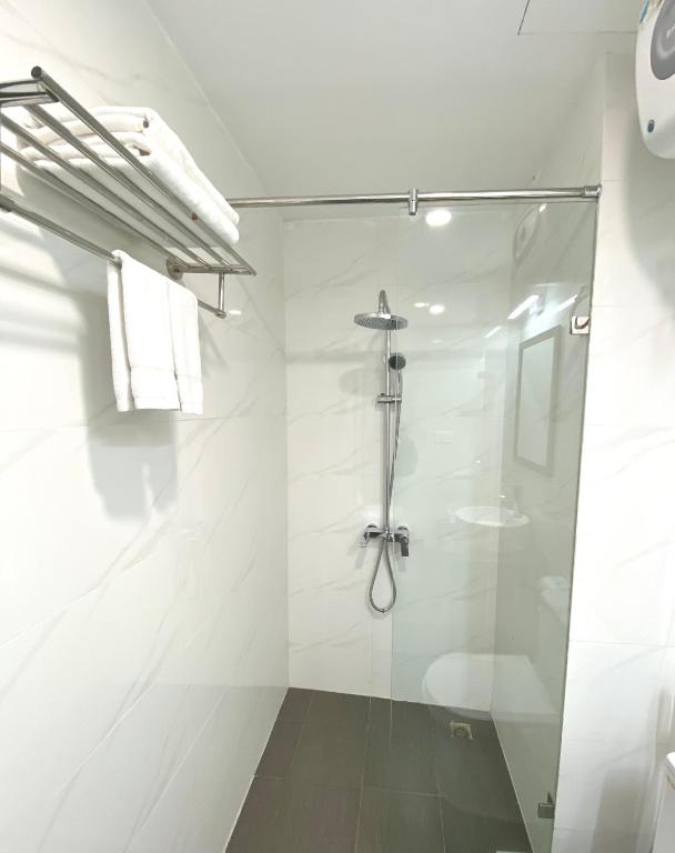 Koupelna v ubytování Tien Minh Hotel 113 Le Thanh Nghi