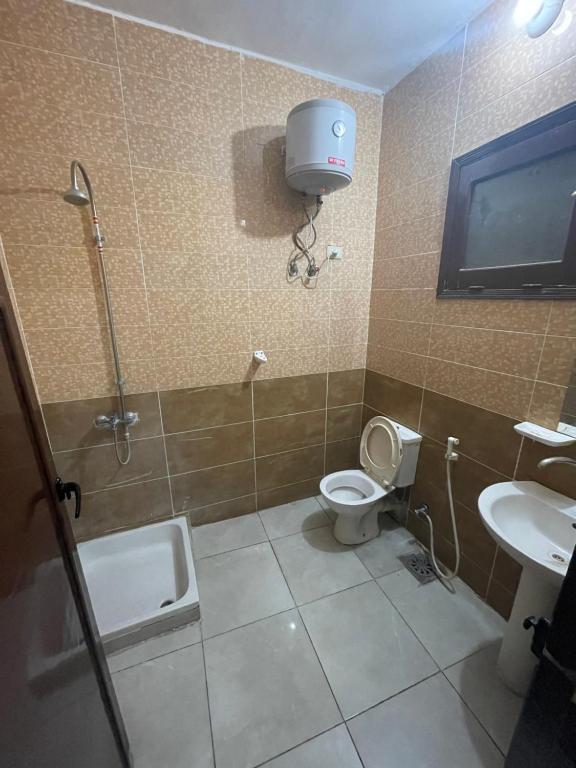 Koupelna v ubytování Makkah Hotel