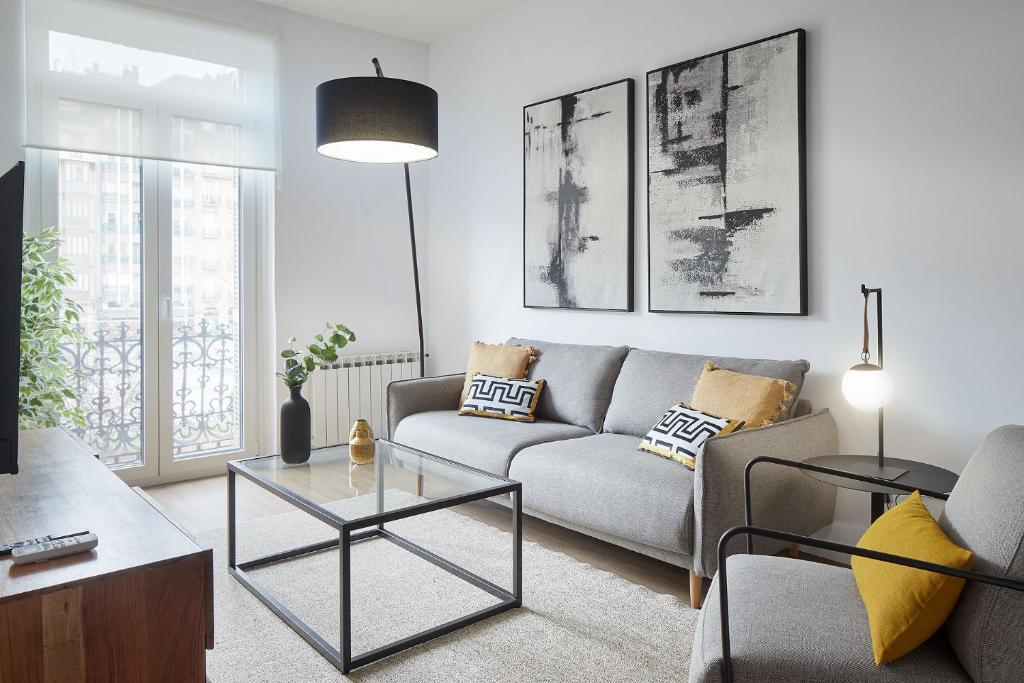 A seating area at Autonomia - The Rentals Collection