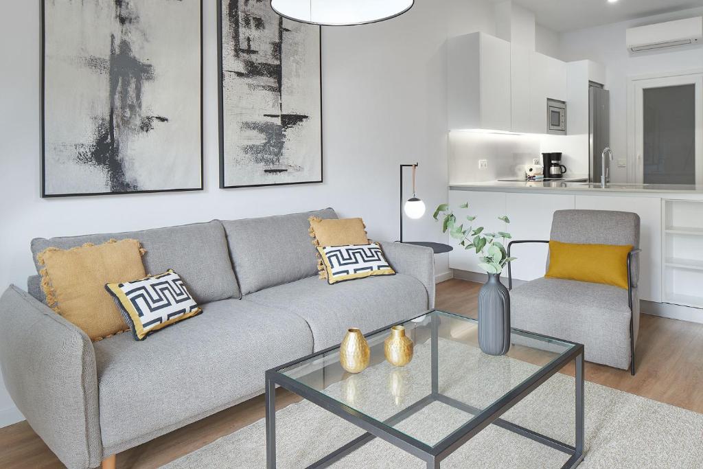 A seating area at Autonomia - The Rentals Collection