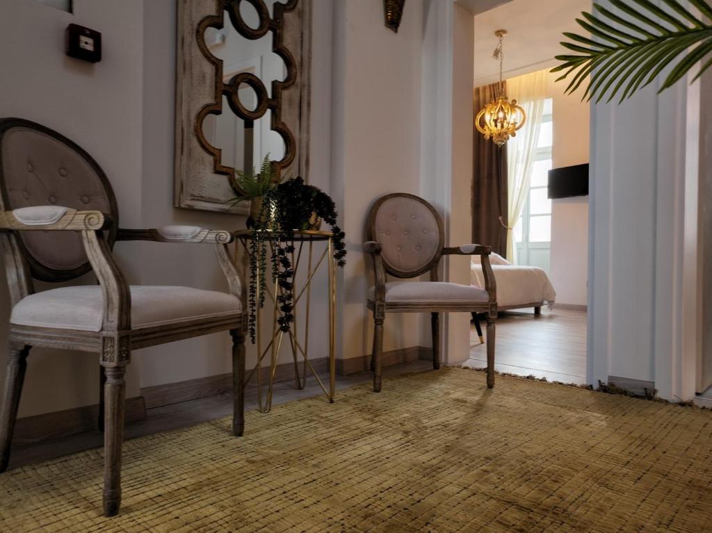 Posezení v ubytování Residenza di Fedralia