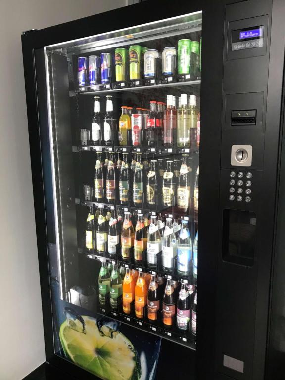 Nápoje v ubytování Livenwork Hotel & CoWorking GVZ Ingolstadt