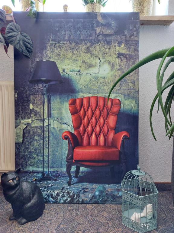 Posezení v ubytování Hotel Zum Poppschen Gut