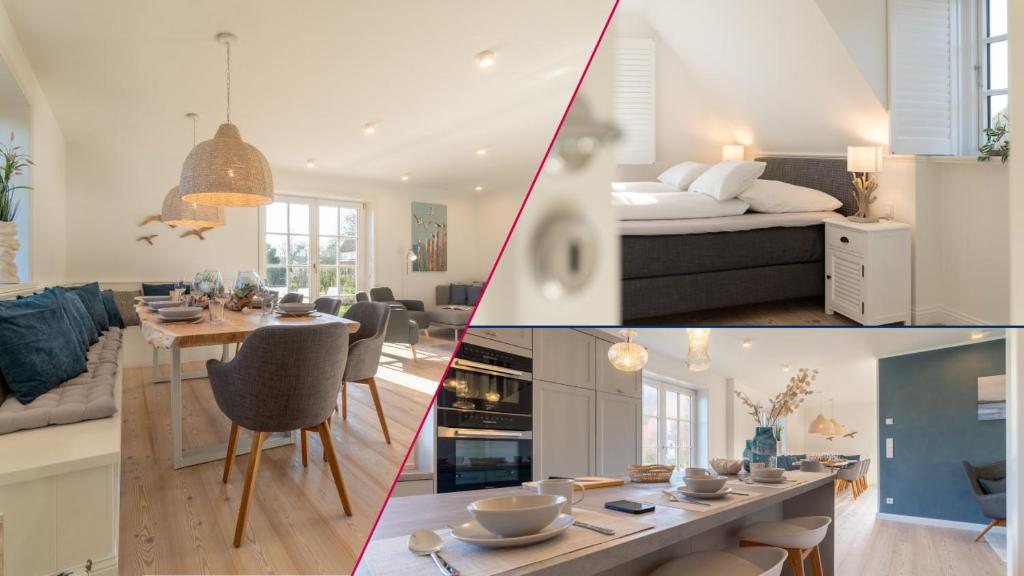 Η κουζίνα ή μικρή κουζίνα στο Landhaus Marie