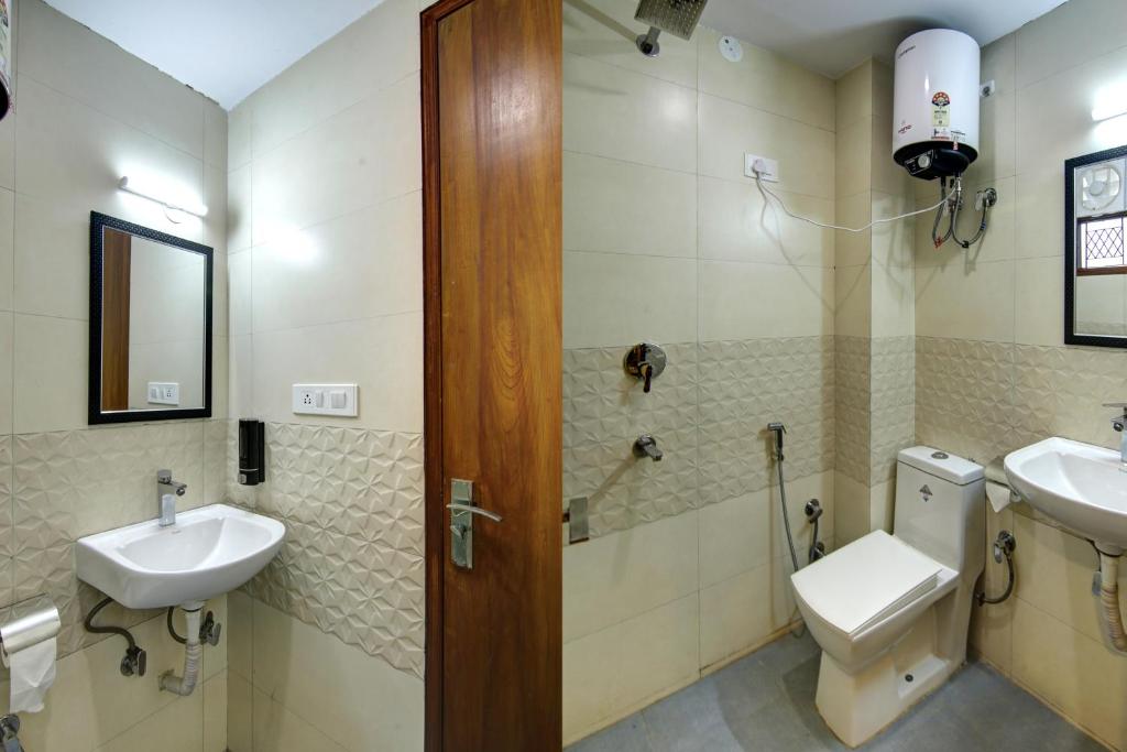 Koupelna v ubytování Hotel TMS Grand