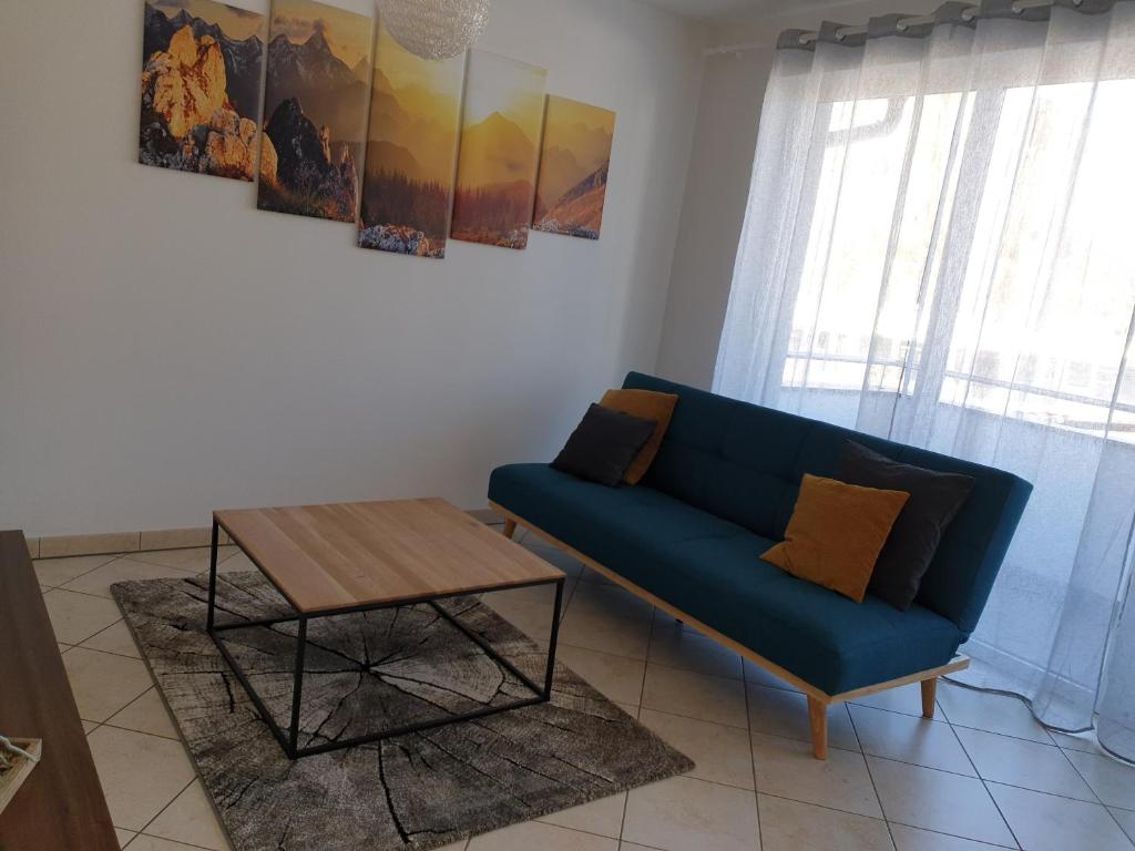 Posezení v ubytování Ferienwohnung Bergsteiger