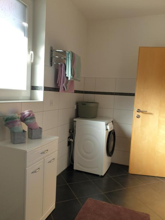 Kuchyň nebo kuchyňský kout v ubytování Ferienwohnung Bergsteiger
