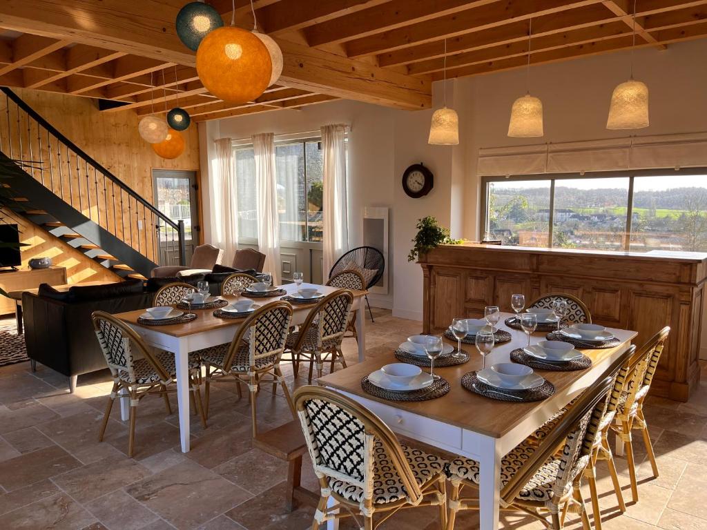 Posedenie v ubytovaní Maisons d'hôtes du Château au Grand Pressigny