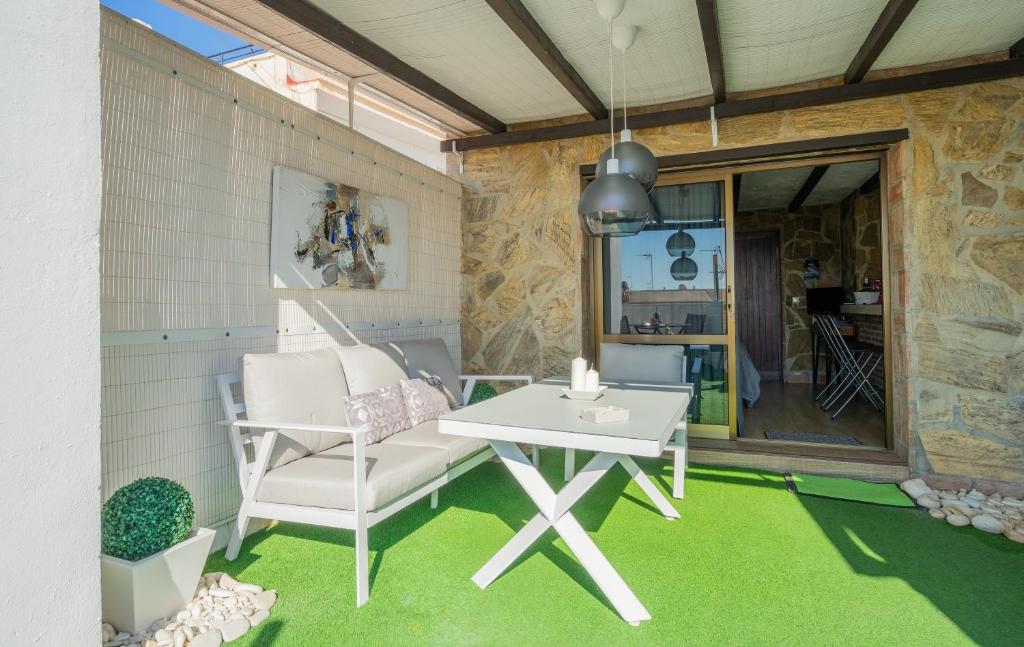 Patio nebo venkovní prostory v ubytování Sunny Studio Nerja