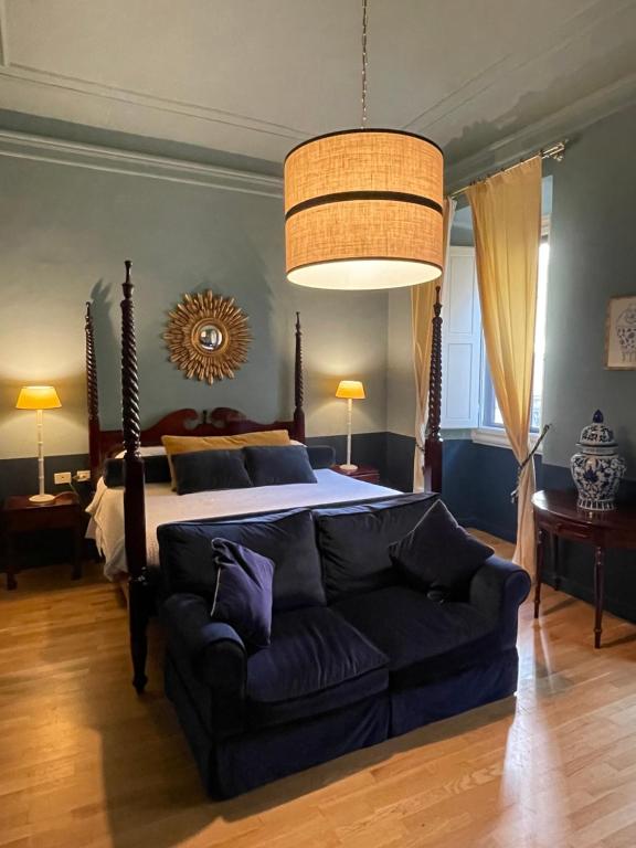 Postel nebo postele na pokoji v ubytování Residenza dei Pucci